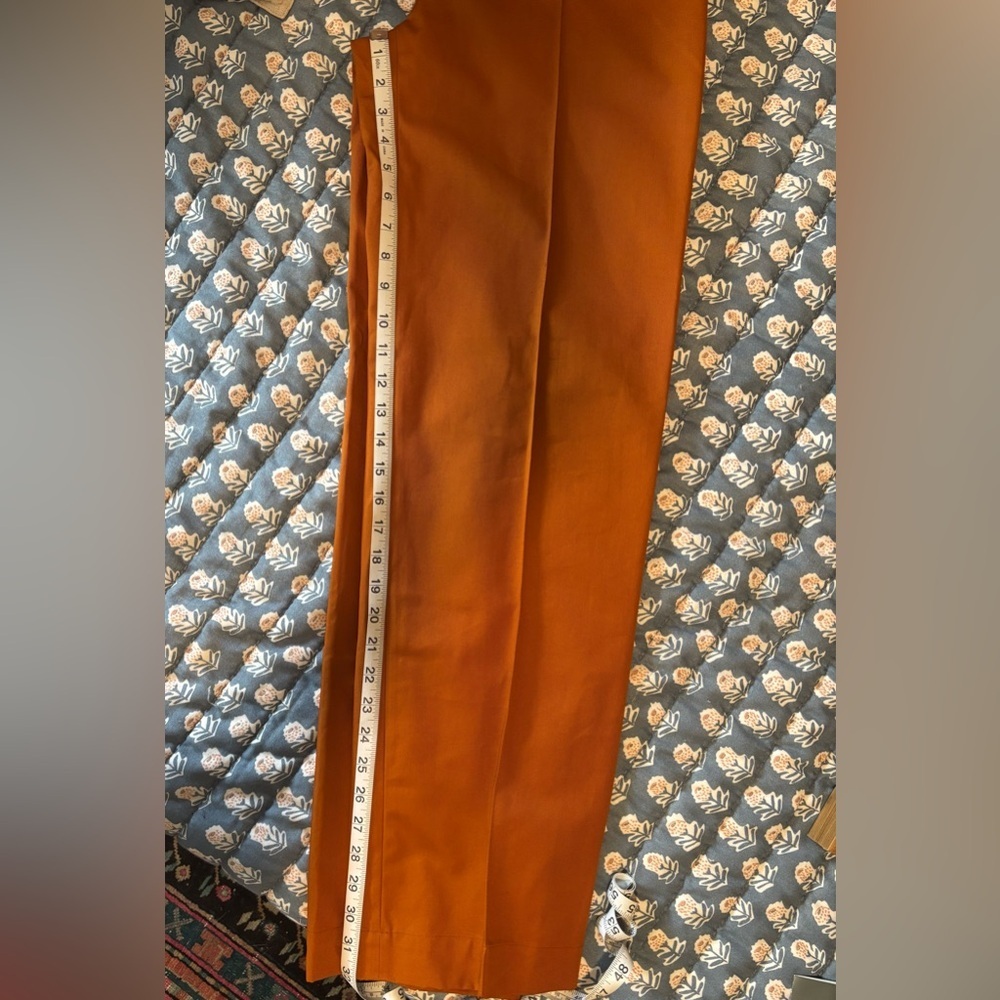 Maison Kitsuné Casual Pants Size 40 US 8 Spice Relaxed Trouser NWT - Picture 9 of 12